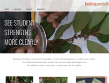 Tablet Screenshot of buildingonthebest.com